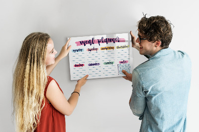 Schreib magnettafel Tages-Speiseplaner