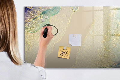 Schreib magnettafel Eine stylische Tafel für Notizen und Fotos
