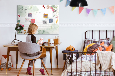 Schreib magnettafel Ein Rezept für Erinnerungen und Inspiration