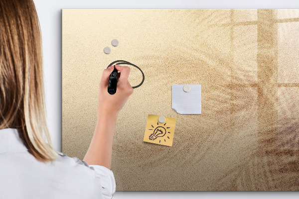Magnettafel zum schreiben Notiztafel mit Zubehör