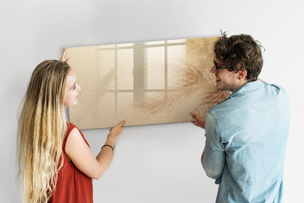 Magnettafel zum schreiben Notiztafel mit Zubehör