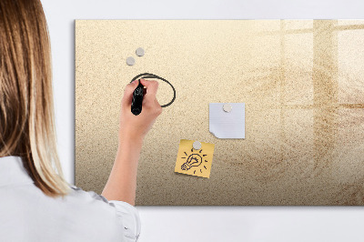 Magnettafel zum schreiben Notiztafel mit Zubehör