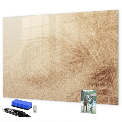 Magnettafel zum schreiben Notiztafel mit Zubehör