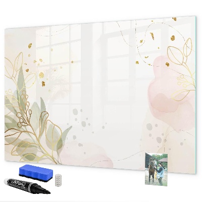 Schreib magnettafel Eine stilvolle Tafel zur Präsentation von Fotos