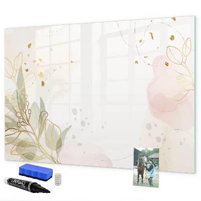 Schreib magnettafel Eine stilvolle Tafel zur Präsentation von Fotos
