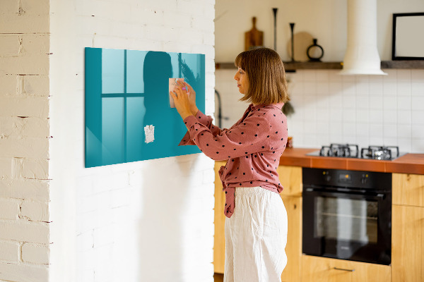 Schreib magnettafel Eine farbenfrohe Tafel für Notizen und Fotos