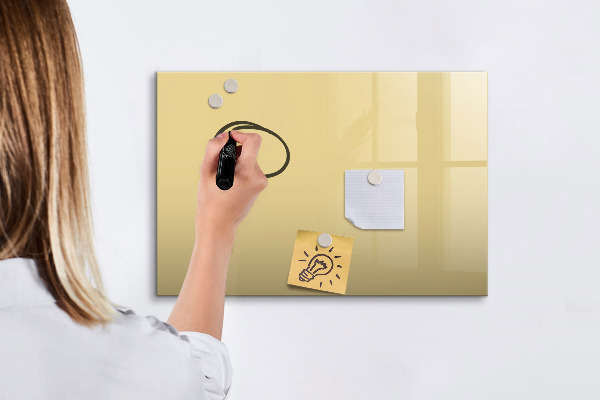 Magnettafel zum schreiben Ein gemütlicher Ort für Erinnerungen und Notizen