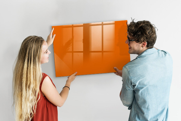 Magnettafel zum schreiben Eine kreative Art, Ihre Fotos zu präsentieren
