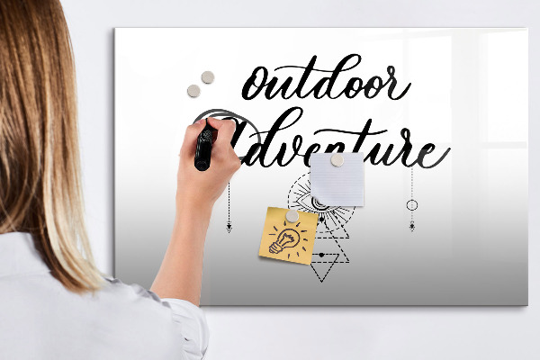 Schreib magnettafel Outdoor-Abenteuer