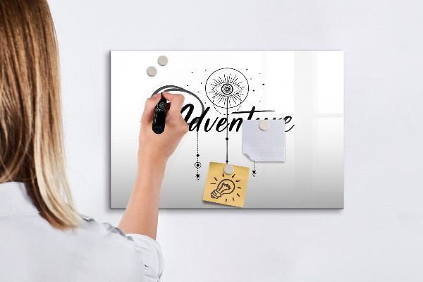 Schreib magnettafel Kreative Tafel zur Präsentation von Erinnerungen