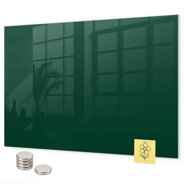 Magnettafel Farbe: Flaschengrün