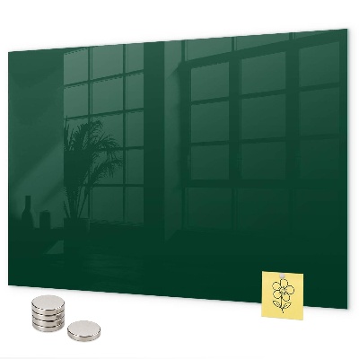 Magnettafel Farbe: Flaschengrün