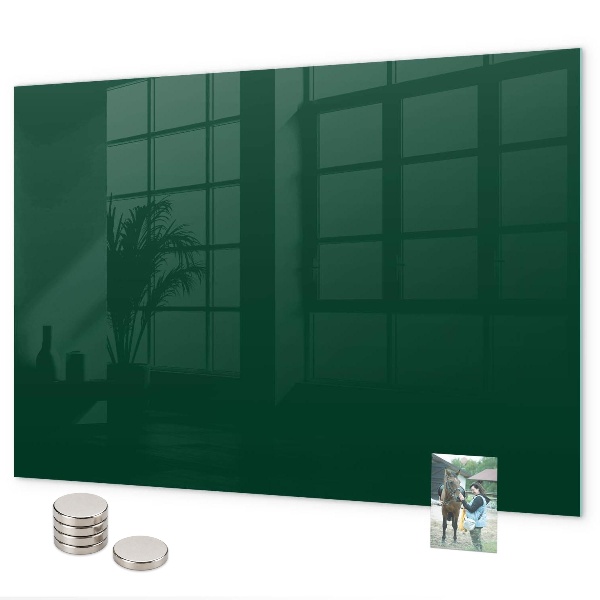 Magnettafel Farbe: Flaschengrün