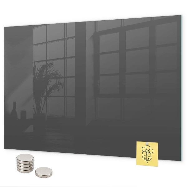 Magnetwand Grau