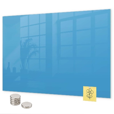 Magnettafel Blaue Farbe