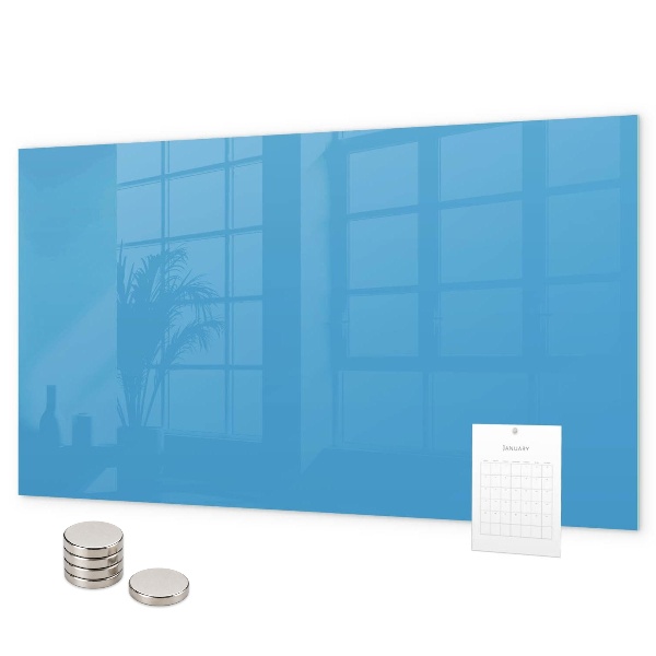Magnettafel Blaue Farbe