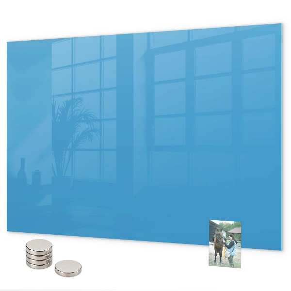 Magnettafel Blaue Farbe