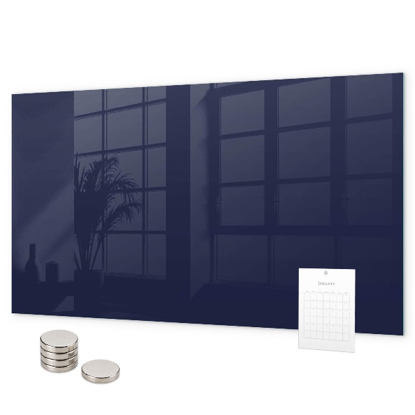 Magnettafel Farbe: Dunkelmarineblau