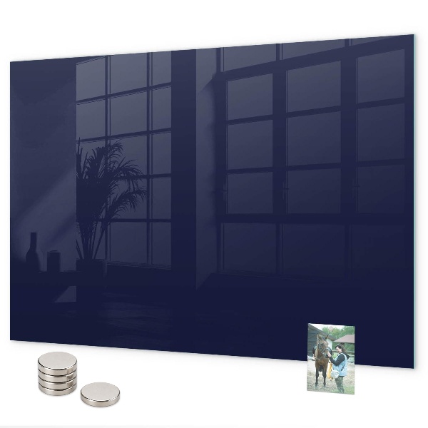 Magnettafel Farbe: Dunkelmarineblau
