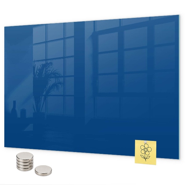 Magnetwand Blaue Farbe