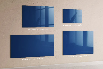 Magnetwand Blaue Farbe