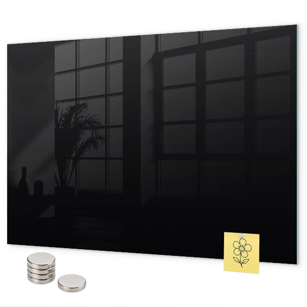 Magnetwand Schwarze Farbe