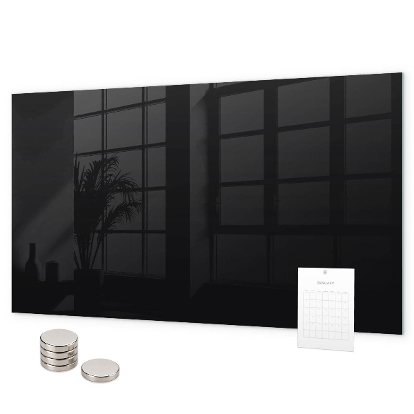 Magnetwand Schwarze Farbe
