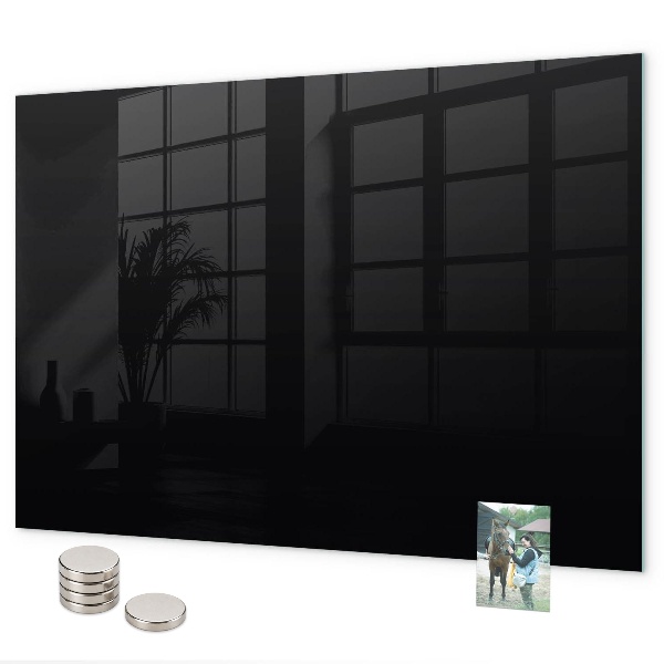 Magnetwand Schwarze Farbe
