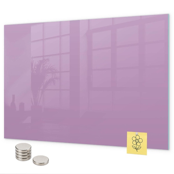 Magnettafel Fliederfarben