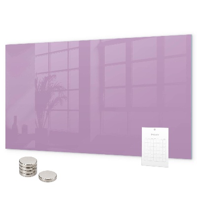 Magnettafel Fliederfarben