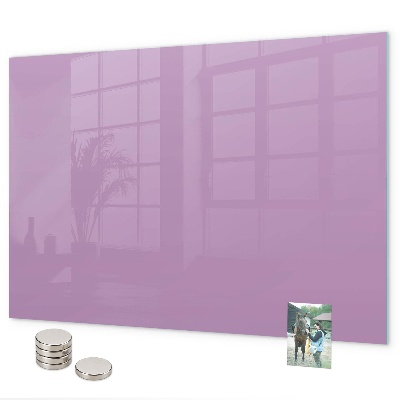 Magnettafel Fliederfarben
