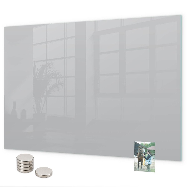 Magnetwand Hellgraue Farbe