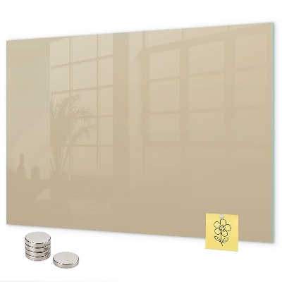 Magnetwand Beige