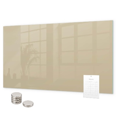 Magnetwand Beige