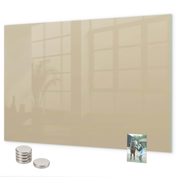 Magnetwand Beige