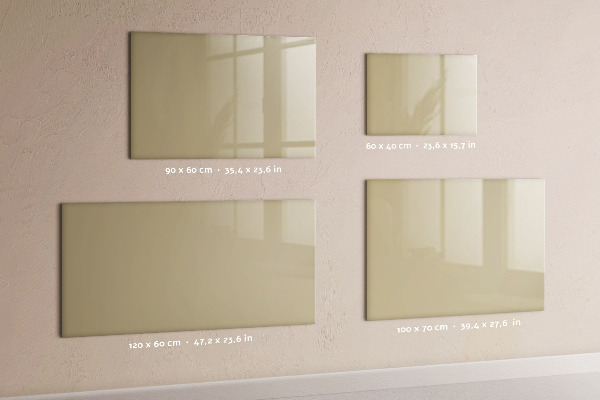Magnetwand Beige