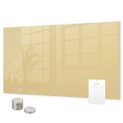 Magnettafel Cremefarben