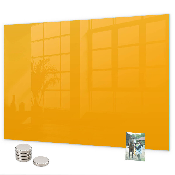 Magnetwand Goldgelbe Farbe