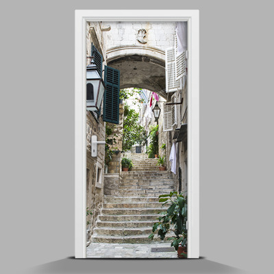 Selbstklebende Türposter Südstraße