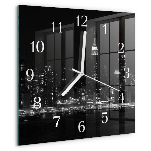 Wanduhr quadratisch Horizont