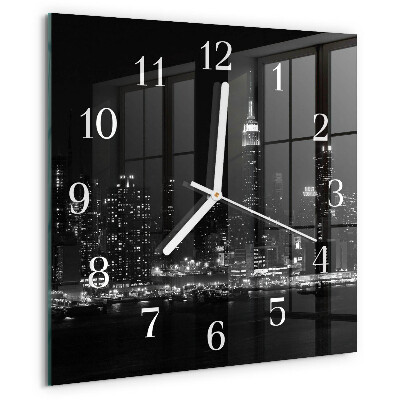 Wanduhr quadratisch Horizont