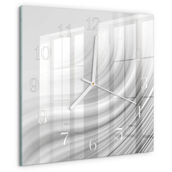 Wanduhr quadratisch Abstraktion