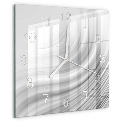 Wanduhr quadratisch Abstraktion