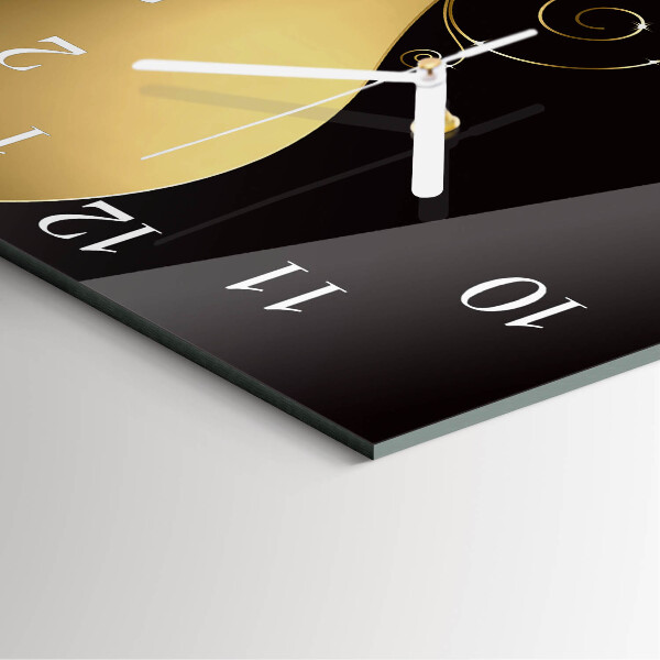 Wanduhr quadratisch Abstrakte Kunst