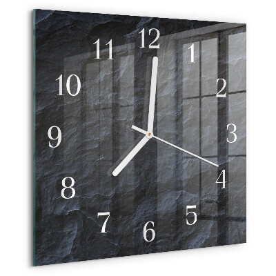 Wanduhr quadratisch Hintergrund