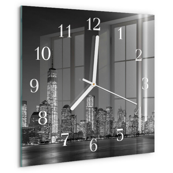 Wanduhr quadratisch Horizont