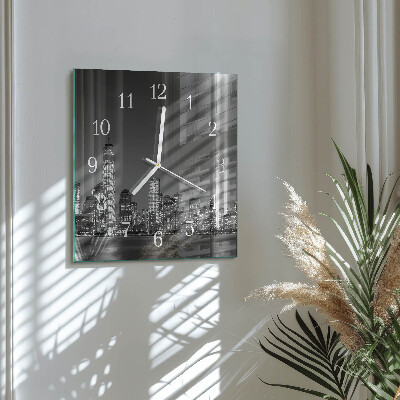 Wanduhr quadratisch Horizont