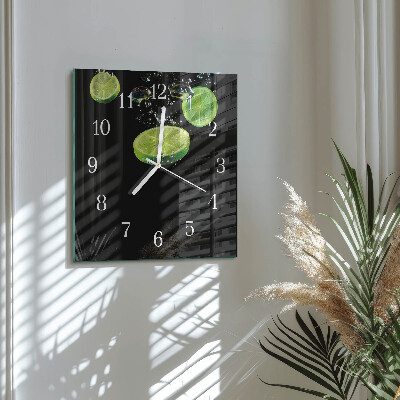 Wanduhr quadratisch Limes