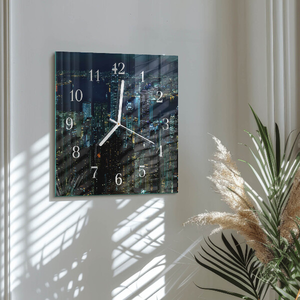 Wanduhr quadratisch Horizont