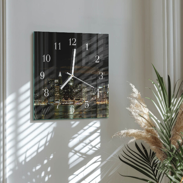 Wanduhr quadratisch Horizont